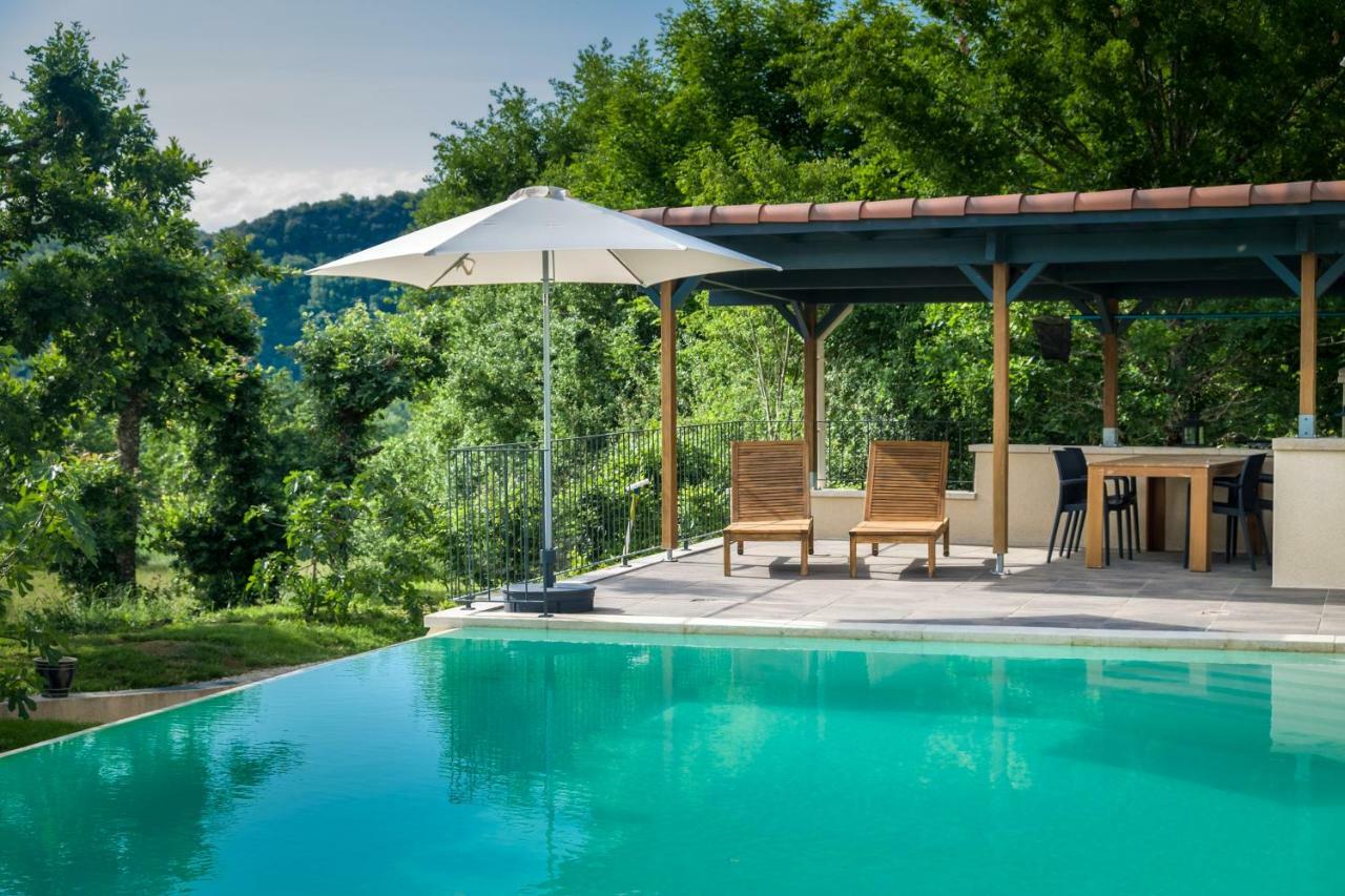 Gite Le Noyer - L'Ancien Vignoble Saint-Julien-de-Lampon Экстерьер фото